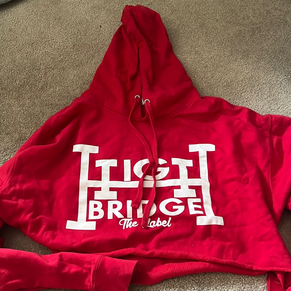 Aboogie High Bridge The Label Hoodie-  CROPPED